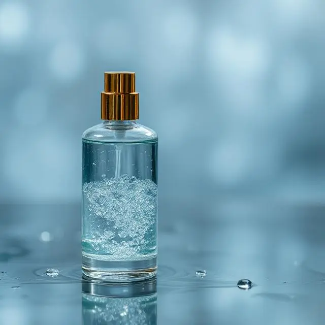 Bottle of Ethereal Water perfume.