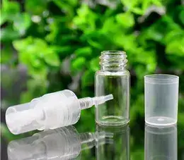 A perfumer's glass vials.